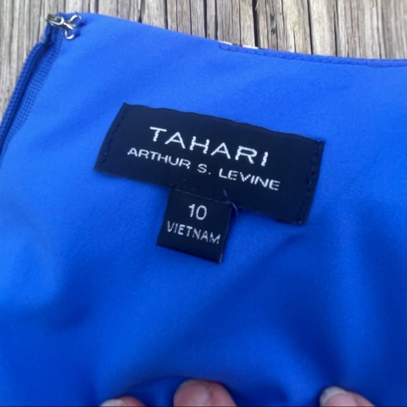NWT! Tahari Royal Tropical Bloom dress! - Picture 7 of 9